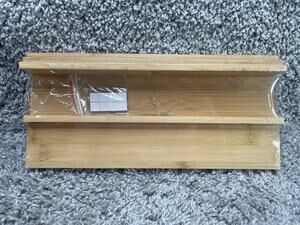 Kitchen Natural Bamboo Organizers Spice Rack Set Kitchen Utensils Home New